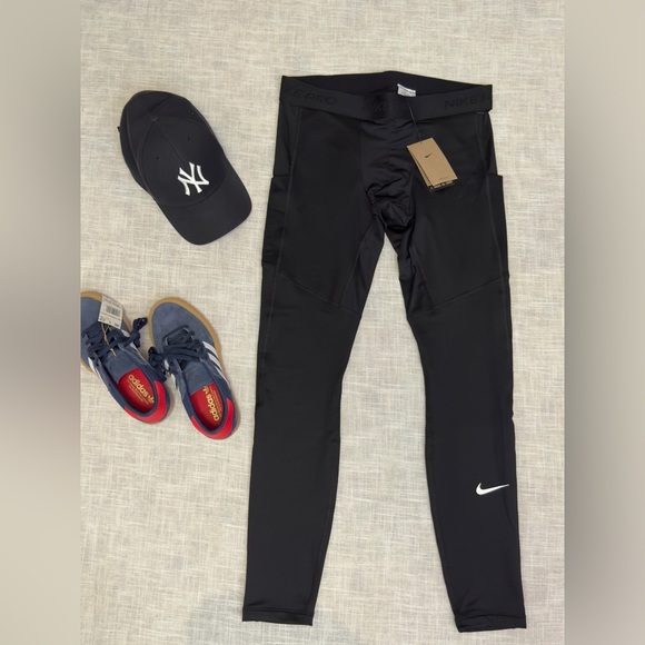 Nike Black Compression Leggings - Picture 8 of 11